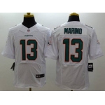 Nike Miami Dolphins #13 Dan Marino 2013 White Elite Jersey