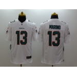 Nike Miami Dolphins #13 Dan Marino 2013 White Limited Jersey