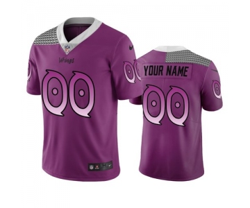 Minnesota Vikings Custom Purple Vapor Limited City Edition NFL Jersey