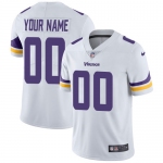 Youth Nike Minnesota Vikings Road White Customized Vapor Untouchable Limited NFL Jersey