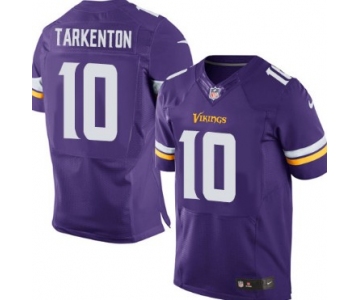 Nike Minnesota Vikings #10 Fran Tarkenton 2013 Purple Elite Jersey