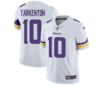 Nike Minnesota Vikings #10 Fran Tarkenton White Men's Stitched NFL Vapor Untouchable Limited Jersey