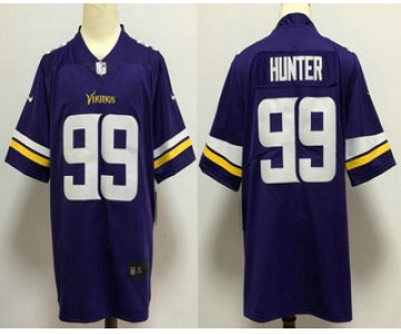 Men's Minnesota Vikings #99 Danielle Hunter Purple 2017 Vapor Untouchable Stitched NFL Nike Limited Jersey