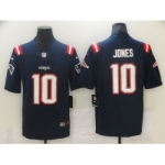 Men New England Patriots #10 Mac Jones Navy 2021 Draft Vapor Limited  Jersey