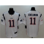 Men's New England Patriots #11 Julian Edelman White 2017 Vapor Untouchable Stitched NFL Nike Limited Jersey