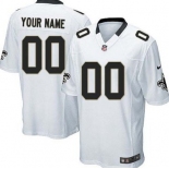 Kids' Nike New Orleans Saints Customized White Limited Jersey