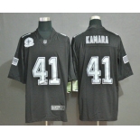 Men's New Orleans Saints #41 Alvin Kamara Black Olive 2019 Salute To Service Stitched NFL Nike Limited Jersey