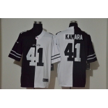 Men's New Orleans Saints #41 Alvin Kamara Black White Peaceful Coexisting 2020 Vapor Untouchable Stitched NFL Nike Limited Jersey