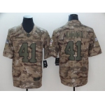 Nike Saints #41 Alvin Kamara Camo Men's Stitched NFL Limited 2018 Salute To Service Jersey