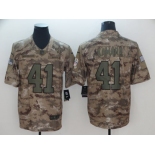 Nike Saints #41 Alvin Kamara Camo Men's Stitched NFL Limited 2018 Salute To Service Jersey