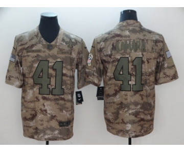 Nike Saints #41 Alvin Kamara Camo Men's Stitched NFL Limited 2018 Salute To Service Jersey