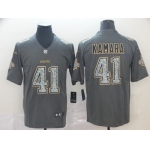 Nike Saints 41 Alvin Kamara Gray Camo Vapor Untouchable Limited Jersey