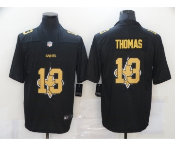 Men's New Orleans Saints #13 Michael Thomas Black 2020 Shadow Logo Vapor Untouchable Stitched NFL Nike Limited Jersey