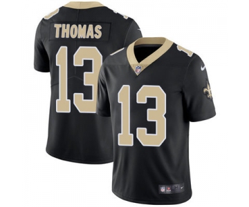 Nike New Orleans Saints #13 Michael Thomas Black Team Color Men's Stitched NFL Vapor Untouchable Limited Jersey