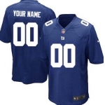 Kids' Nike New York Giants Customized Blue Limited Jersey