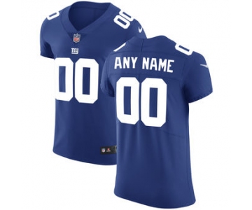 Men's New York Giants Nike Royal Vapor Untouchable Custom Elite Jersey