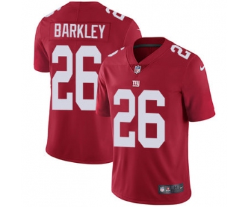 Nike Giants #26 Saquon Barkley Red Alternate Youth Stitched NFL Vapor Untouchable Limited Jersey