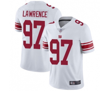 Giants #97 Dexter Lawrence White Men's Stitched Football Vapor Untouchable Limited Jersey