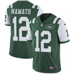Jets #12 Joe Namath Green Team Color Youth Stitched Football Vapor Untouchable Limited Jersey