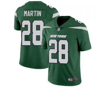 New York Jets #28 Curtis Martin Green Team Color Men's Stitched Football Vapor Untouchable Limited Jersey