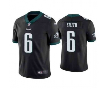 Men's Womens Youth Kids Philadelphia Eagles #6 DeVonta Smith Black Vapor Untouchable Limited Stitched Football Jersey