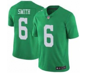 Men's Womens Youth Kids Philadelphia Eagles #6 DeVonta Smith Limited Green Rush Vapor Untouchable NFL Jersey