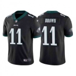 Men's Womens Youth Kids Philadelphia Eagles #11 A.J. Brown Black Vapor Untouchable Limited Stitched Football Jersey