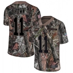 Men's Womens Youth Kids Philadelphia Eagles #11 AJ Brown Camo Super Bowl LVII Patch Stitched Limited Rush Realtree Jersey