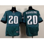 Nike Philadelphia Eagles #20 Brian Dawkins 2014 Dark Green Elite Jersey