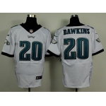 Nike Philadelphia Eagles #20 Brian Dawkins 2014 White Elite Jersey