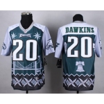 Nike Philadelphia Eagles #20 Brian Dawkins 2015 Noble Fashion Elite Jersey