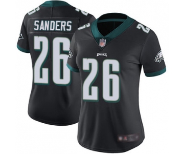 Eagles #26 Miles Sanders Black Alternate Women's Stitched Football Vapor Untouchable Limited Jersey