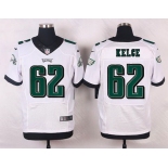 Philadelphia Eagles #62 Jason Kelce White Road NFL Nike Elite Jersey