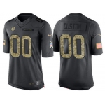 Men's Pittsburgh Steelers Custom Anthracite Camo 2016 Salute To Service Veterans Day NFL Nike Limited Jersey