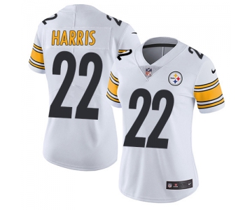 Women's Nike Steelers #22 Najee Harris White Women's Stitched NFL Vapor Untouchable Limited Jersey