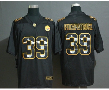 Men's Pittsburgh Steelers #39 Minkah Fitzpatrick Jesus Faith Black Vapor Untouchable Stitched NFL Nike Limited Jersey