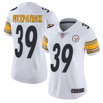 Steelers #39 Minkah Fitzpatrick White Women's Stitched Football Vapor Untouchable Limited Jersey