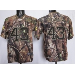 Nike Pittsburgh Steelers #43 Troy Polamalu Realtree Camo Kids Jersey