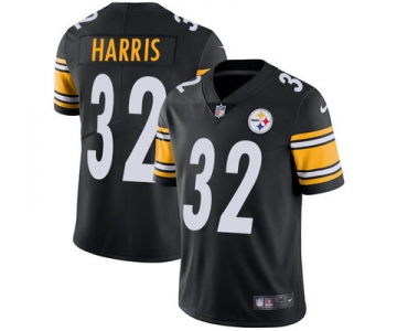 Men's Nike Pittsburgh Steelers #32 Franco Harris Black Alternate Stitched NFL Vapor Untouchable Limited Jersey