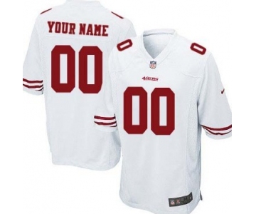Kids' Nike San Francisco 49ers Customized White Game Jersey