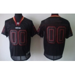 Men's Nike San Francisco 49ers Customized Lights Out Black Elite Jersey