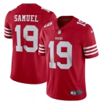 Men's San Francisco 49ers #19 Deebo Samuel 2022 New Scarlet Vapor Untouchable Limited Stitched Football Jersey