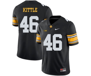 Iowa Hawkeyes 46 George Kittle Black College Football Jersey