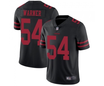 Men's San Francisco 49ers #54 Fred Warner Black Vapor Untouchable Limited Player Football Jersey