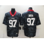 Men's San Francisco 49ers #97 Nick Bosa 2020 Camo Limited Stitched Nike NFL Jersey