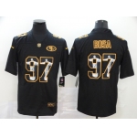 Men's San Francisco 49ers #97 Nick Bosa Jesus Faith Black Vapor Untouchable Stitched NFL Nike Limited Jersey