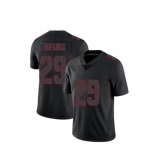 Men's San Francisco 49ers #29 Talanoa Hufanga Black 2018 Fashion Impact Black Color Rush Stitched NFL Nike Limited Jersey