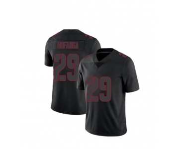 Men's San Francisco 49ers #29 Talanoa Hufanga Black 2018 Fashion Impact Black Color Rush Stitched NFL Nike Limited Jersey