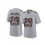 Men's San Francisco 49ers #29 Talanoa Hufanga Grey Atmosphere Fashion 2022 Vapor Untouchable Stitched Limited Jersey