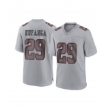 Men's San Francisco 49ers #29 Talanoa Hufanga Grey Atmosphere Fashion 2022 Vapor Untouchable Stitched Limited Jersey